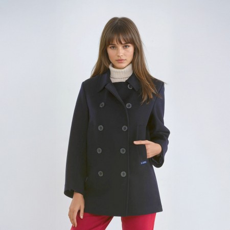 Bisquine caban femme 2100% laine