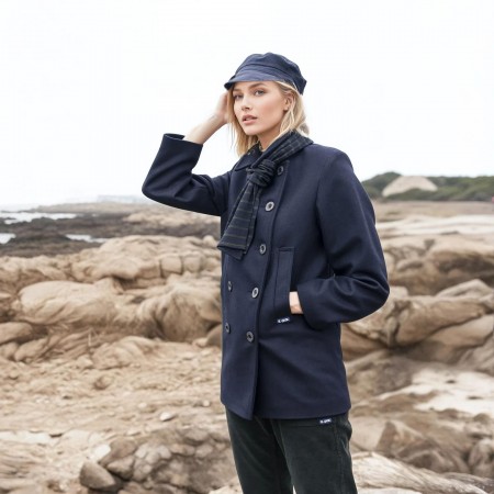 Bisquine caban femme 2100% laine